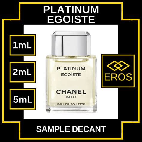 platinum egoiste sample.